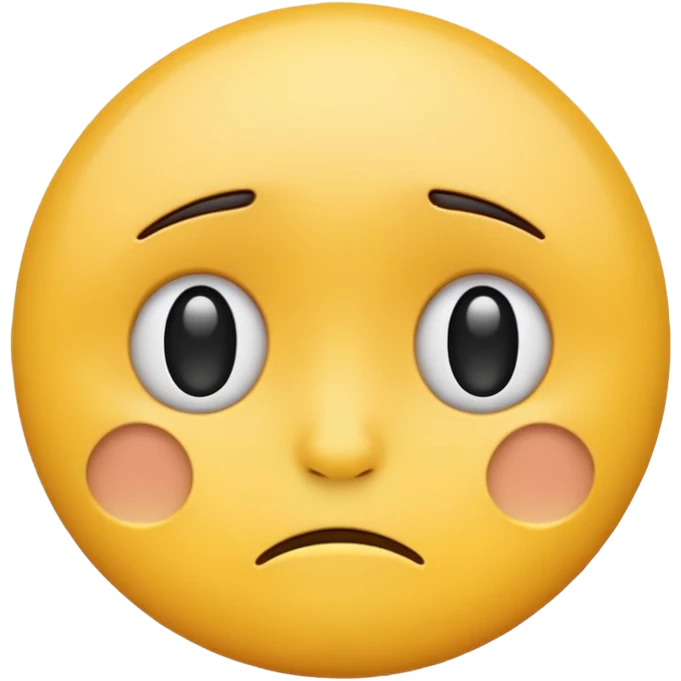 Sad face emoji  emoji