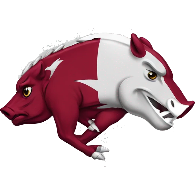 Arkansas razorback emoji