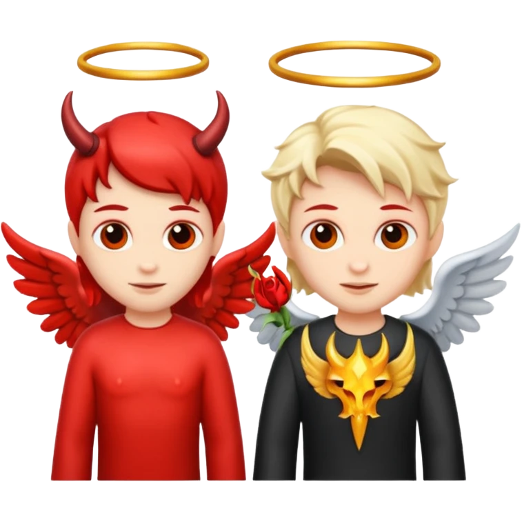 Angel+devil emoji
