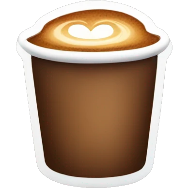 mini cup of coffee emoji