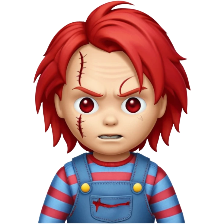 Un emojin de chuky emoji