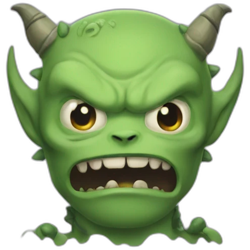 Triple monstres emoji