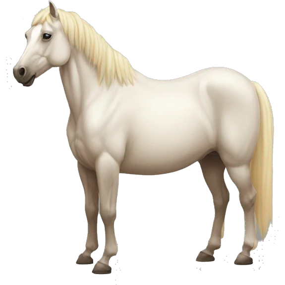 horse weight gain emoji