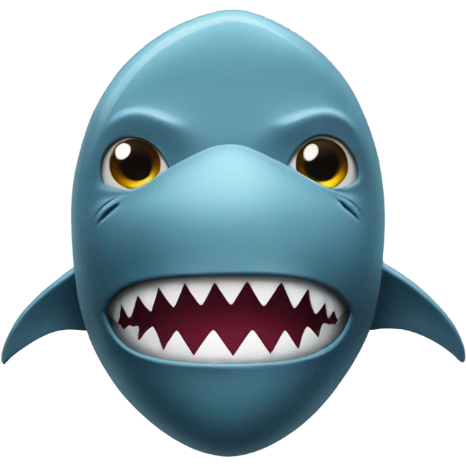 shark with ski mask emoji