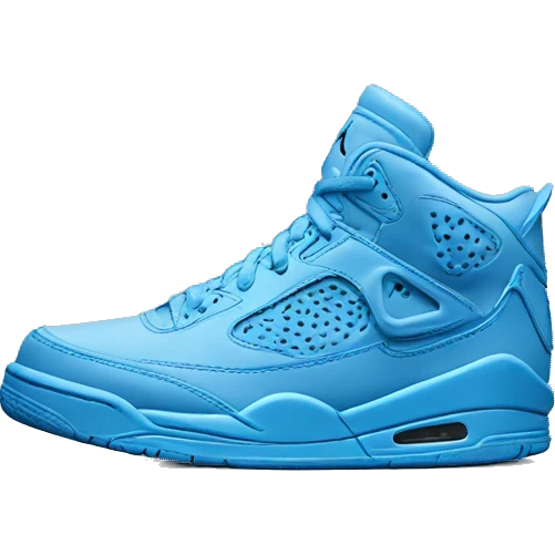 Blue nike Jordans emoji