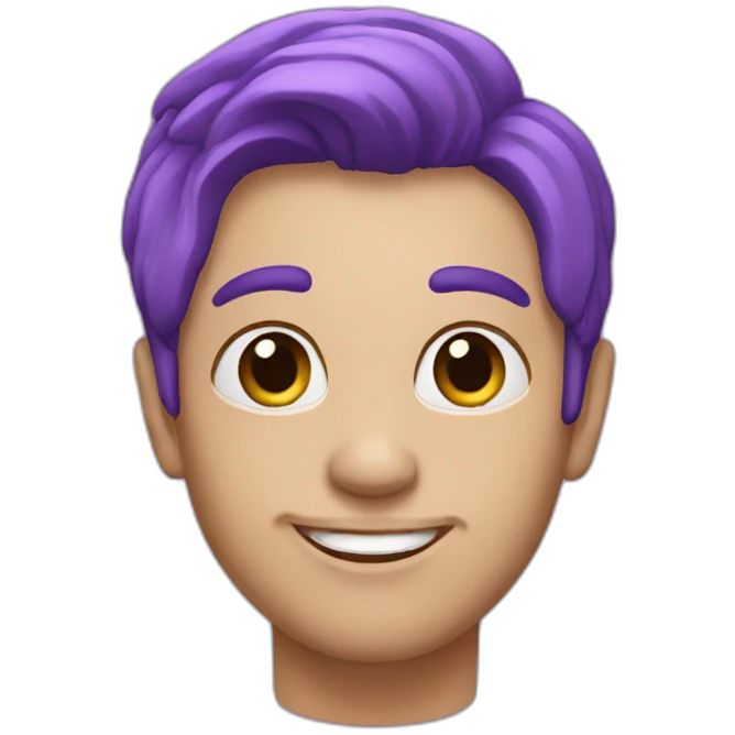 Purple emoji