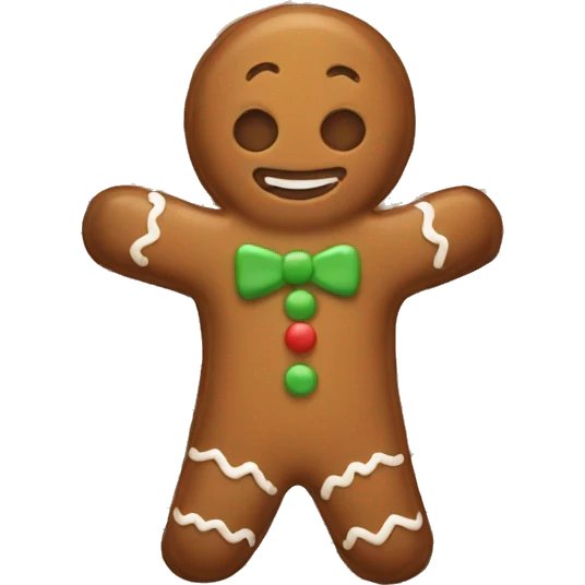 Gingerbread emoji