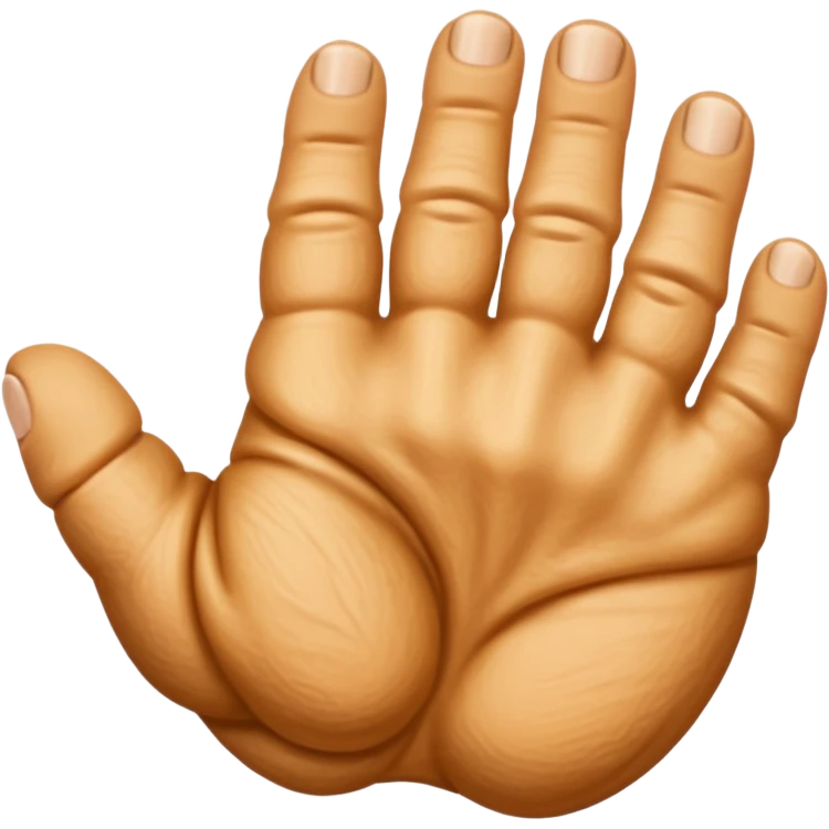 back of knuckle emoji