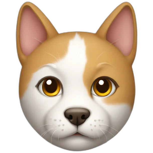 Gato y perro emoji