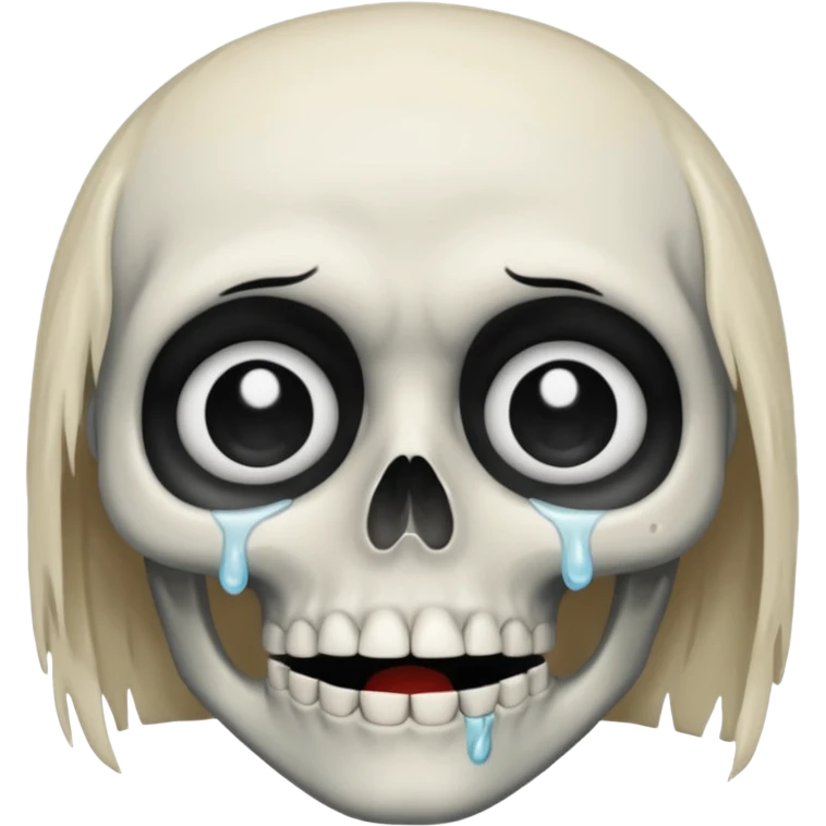 💀 and 😭 mixed emoji