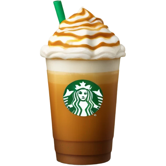 Starbucks caramel macchiato emoji