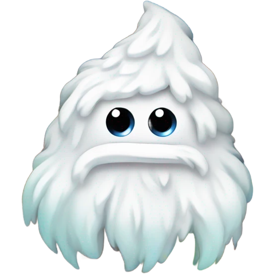 A rainbow yeti poop emoji emoji