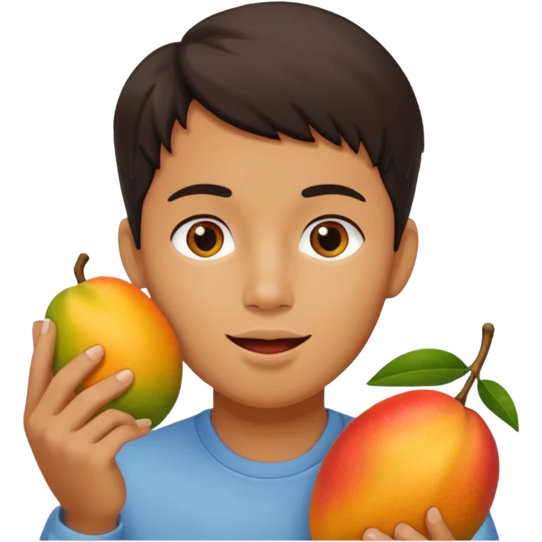 make a 67 mason eating mango name river emoji