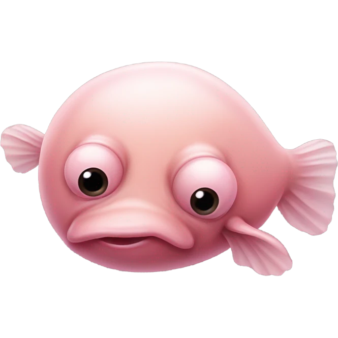 Blob fish emoji