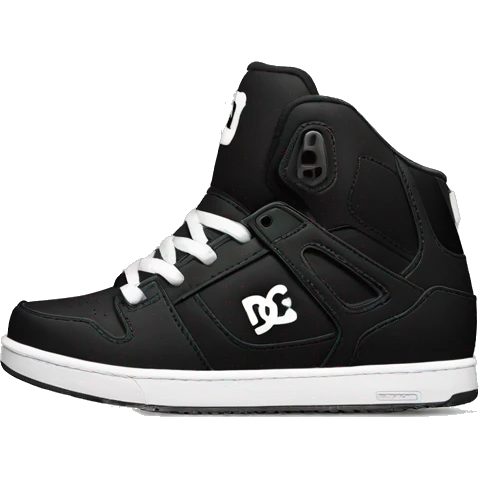 Black dc shoes emoji