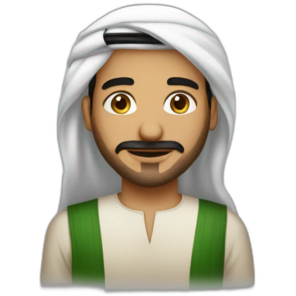 Kuwaiti guy emoji