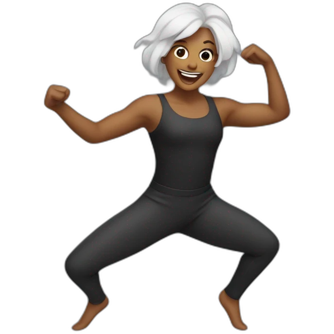 floss dance emoji