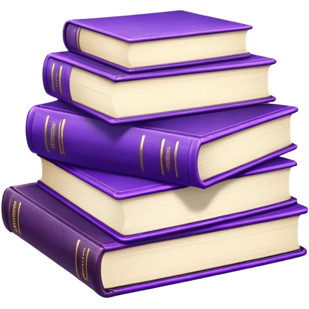 violet books emoji