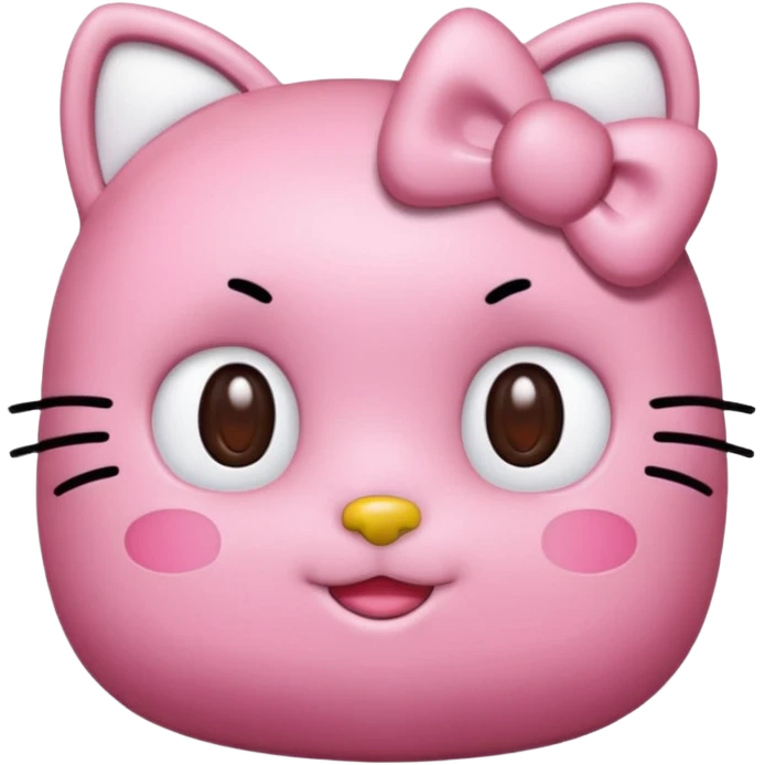 Hello kity emoji