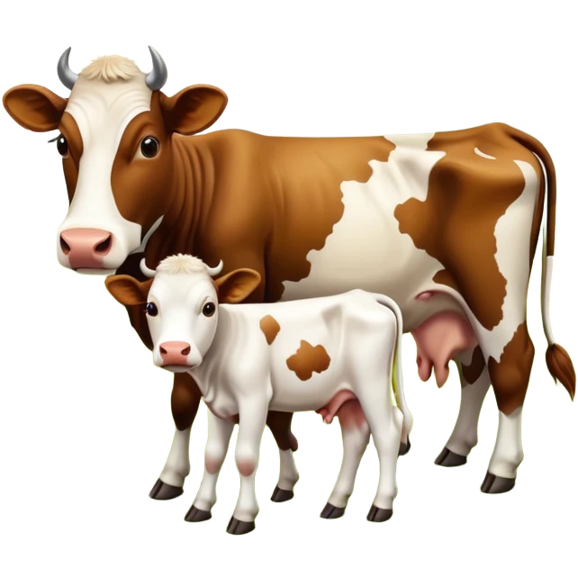 Cows emoji