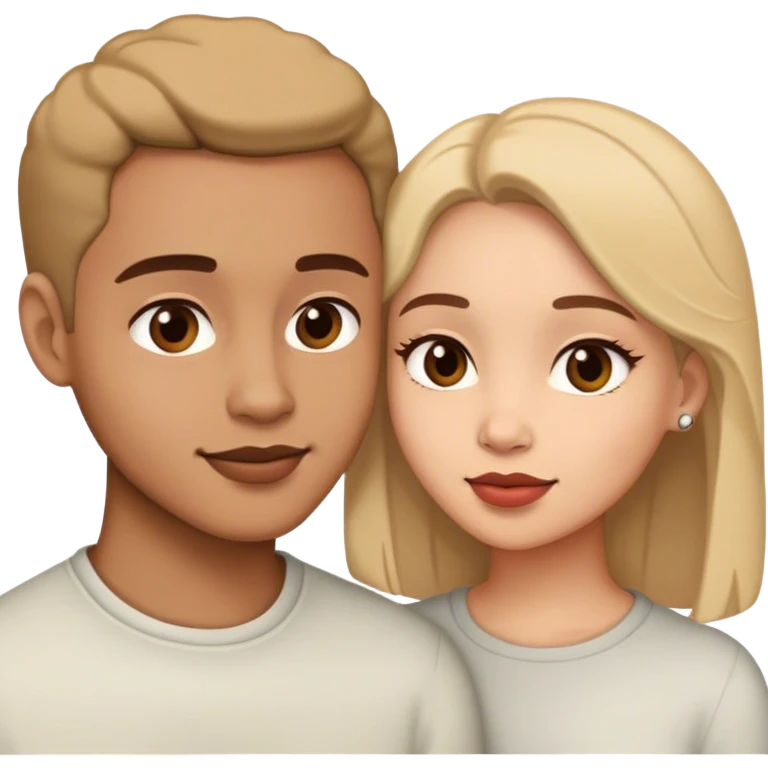 couple talking romantic  emoji