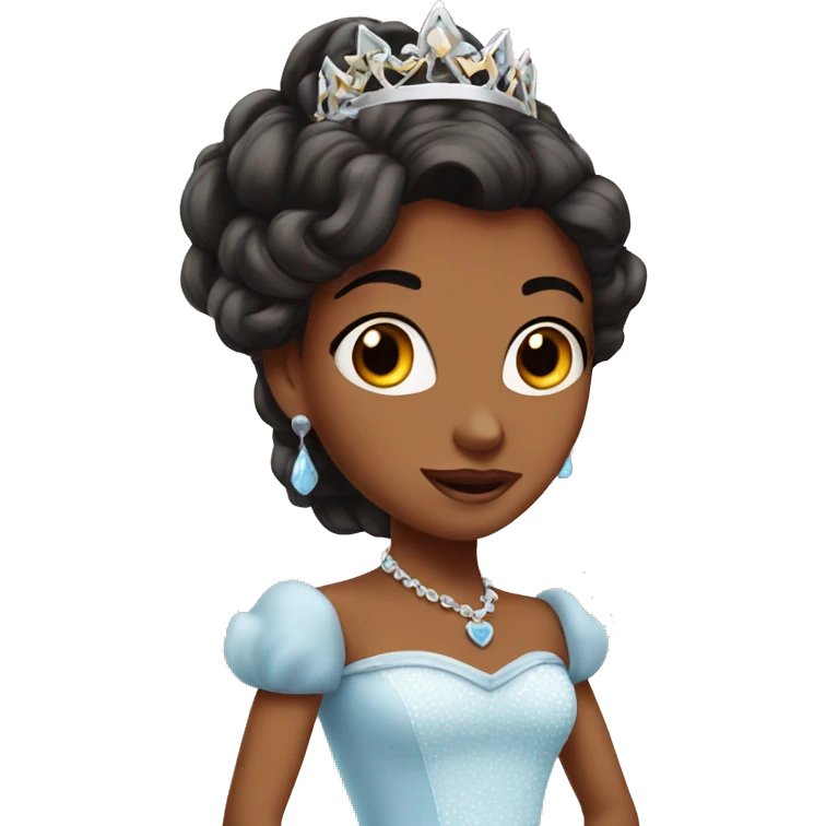 Princess good morning emoji