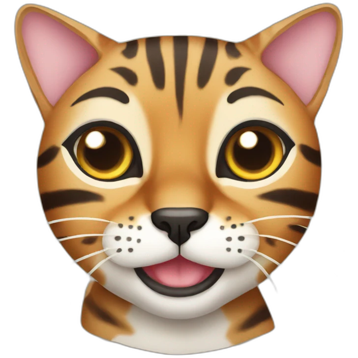 bengal cat emoji