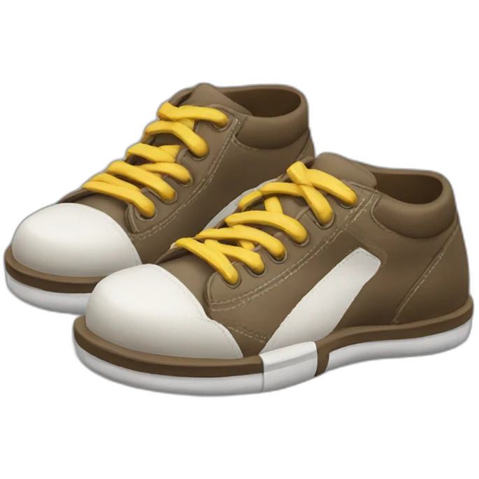 Chat avec des chaussures emoji