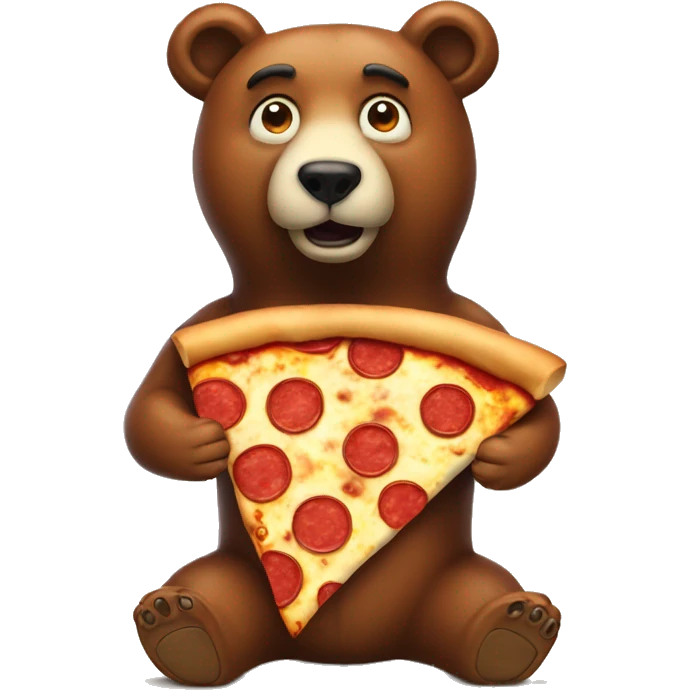 Pizza Bear emoji