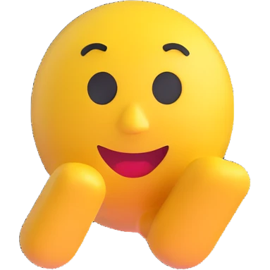 number 4 in 3D Emoji style, with a slight shadow emoji
