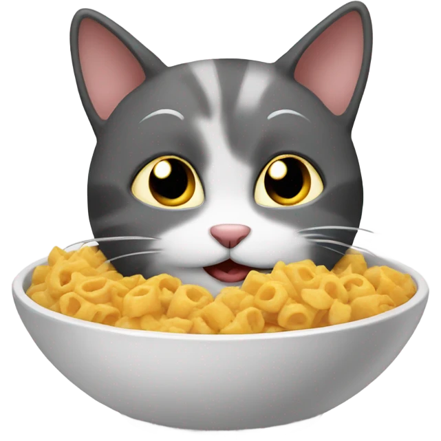 Cat Eating food emoji