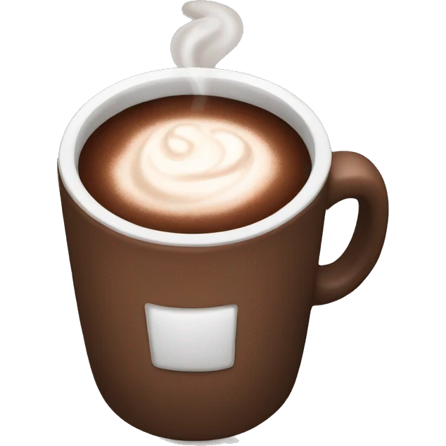 cup of hot chocolate emoji