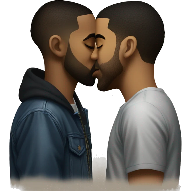 drake kissing kendrick lamar emoji
