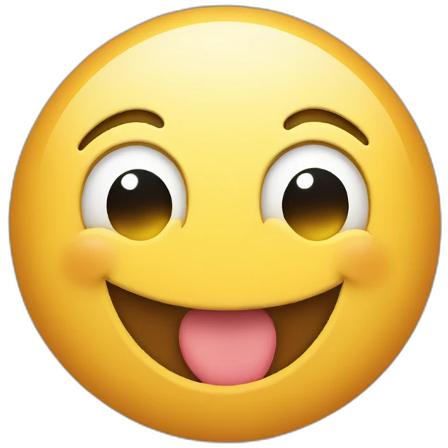 smiling stomach emoji