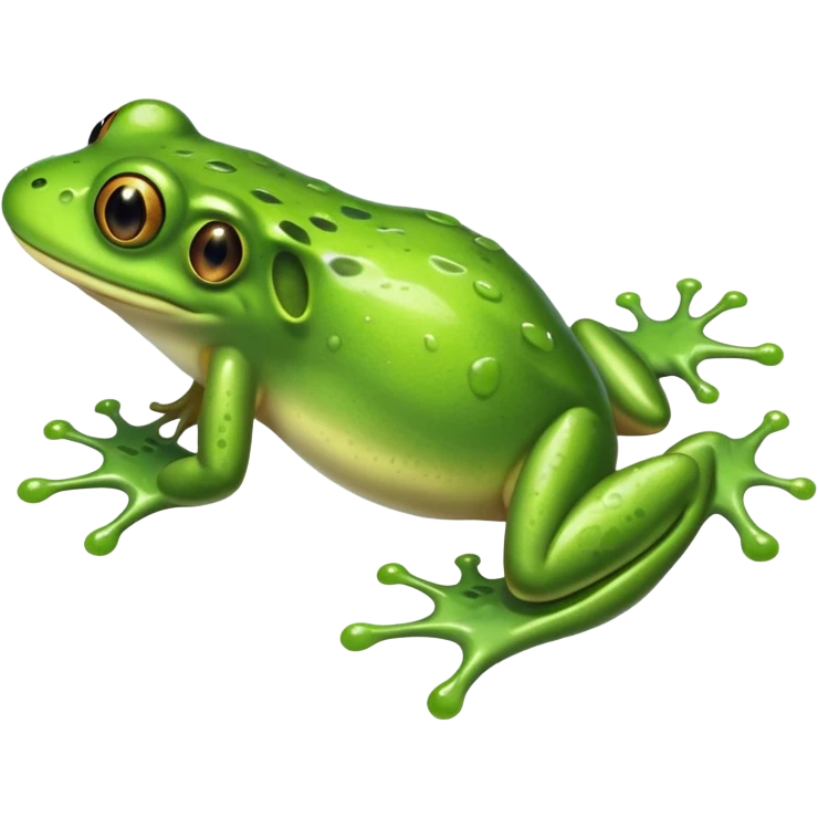 Patita de rana  emoji