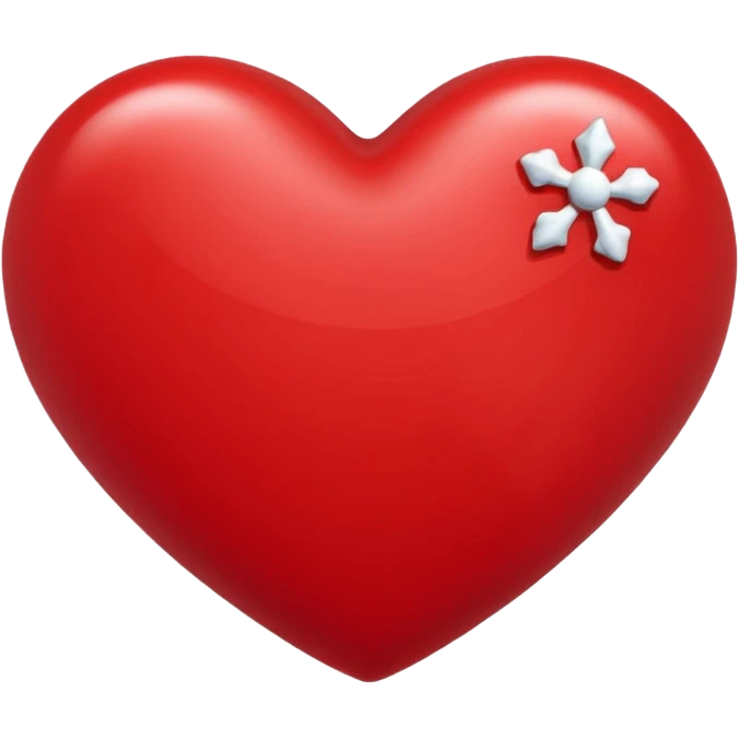 corazon navideño emoji
