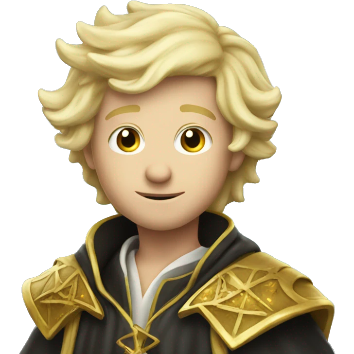 magic wizard blond boy emoji
