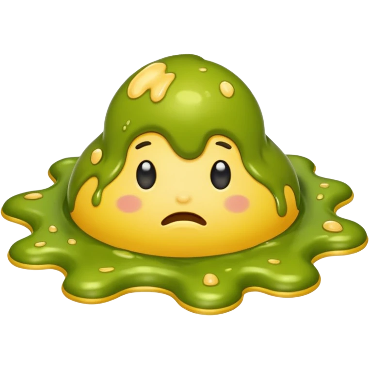 nasty, disgusting vomit  emoji