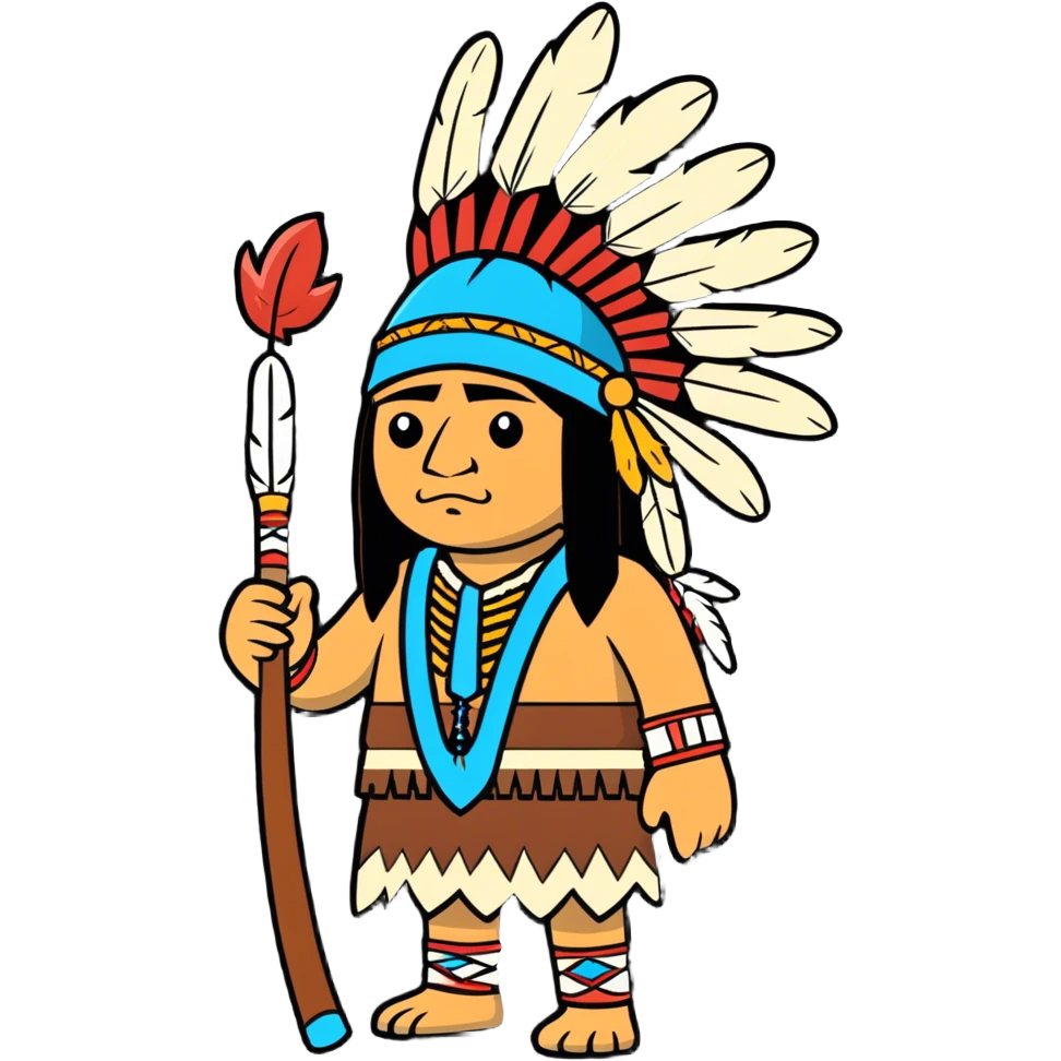 Chief Indian  emoji