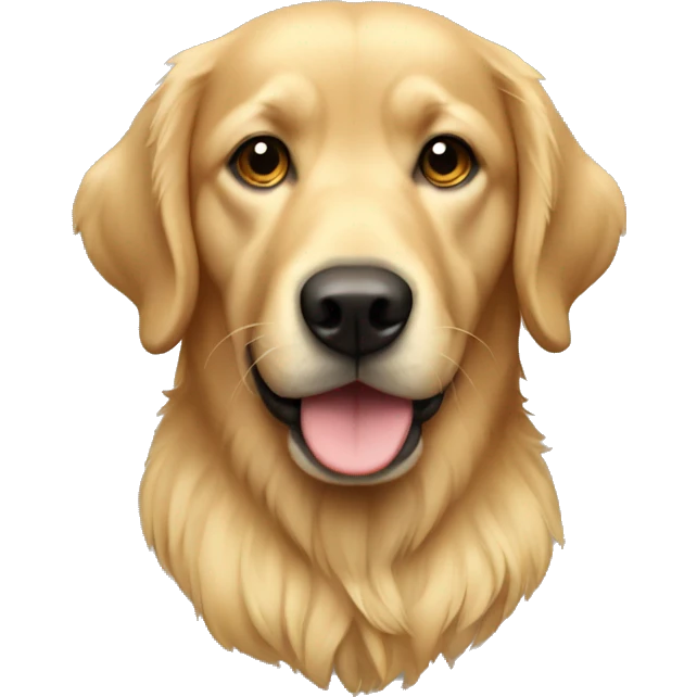 Golden reteiver  emoji