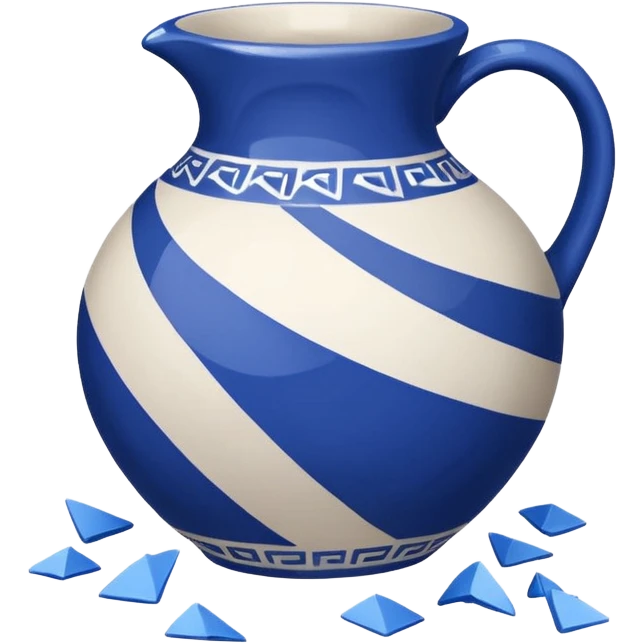 broken vase because of the ball emoji