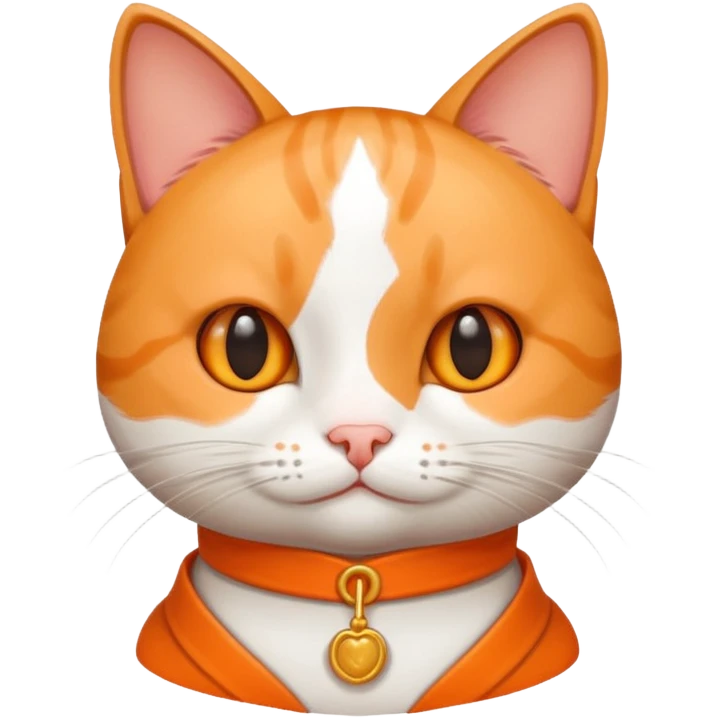 Adorable cat ready to travel china emoji