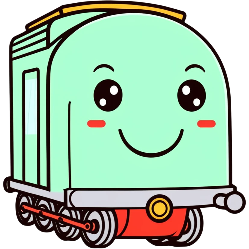 Smile train emoji
