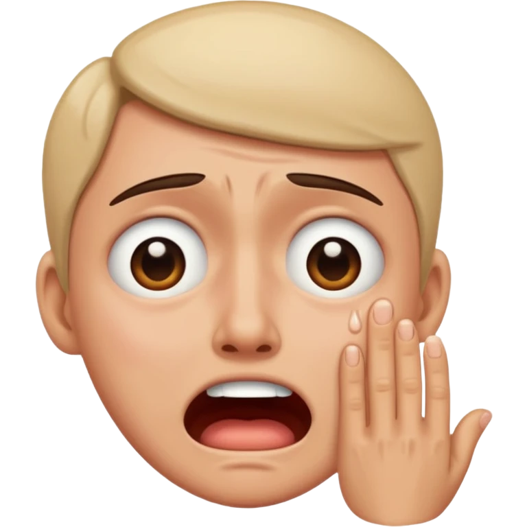 😭😰 emoji
