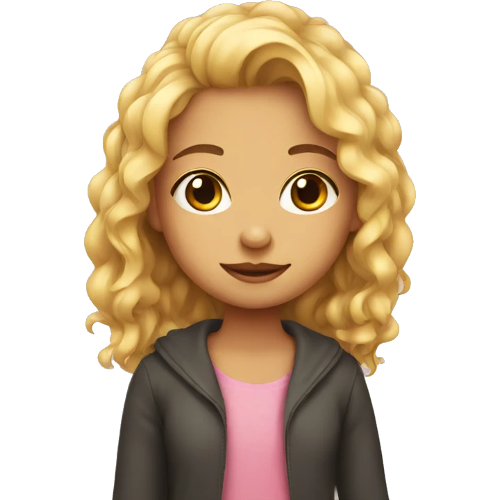 Cute girl  emoji