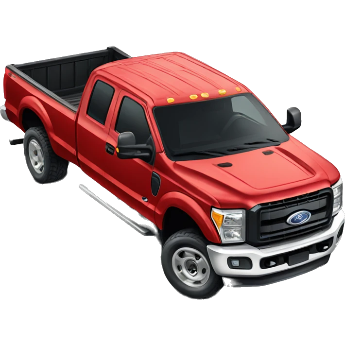 Ford f350 red emoji