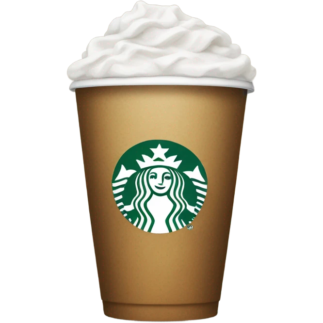 Starbucks cup  emoji