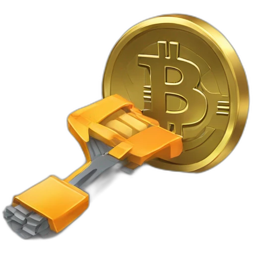 bitcoin crypto mining emoji