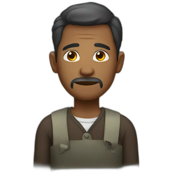 a man that is poor emoji