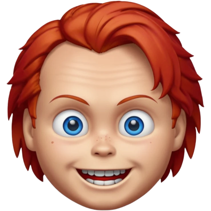 Un emojin de chuky emoji